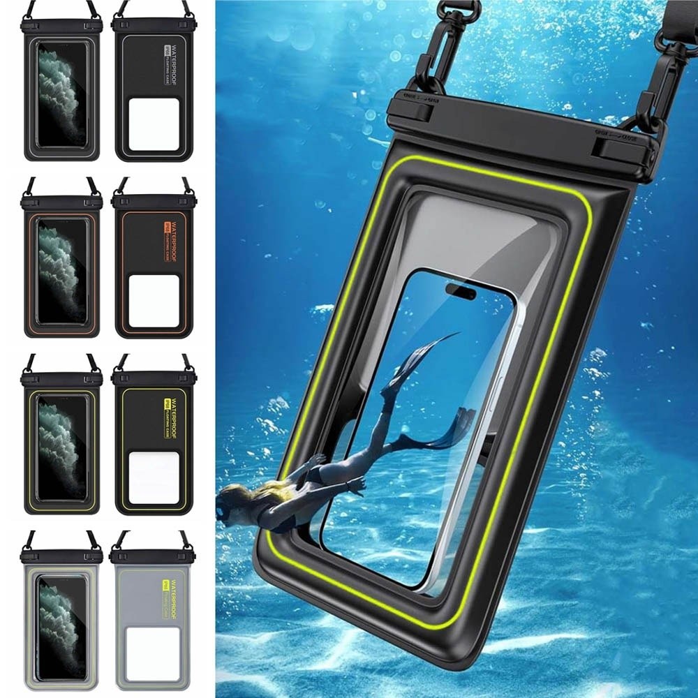 Dry Bag Waterproof - حقيبة هاتف مقاومة للماء بشاشة لمس،