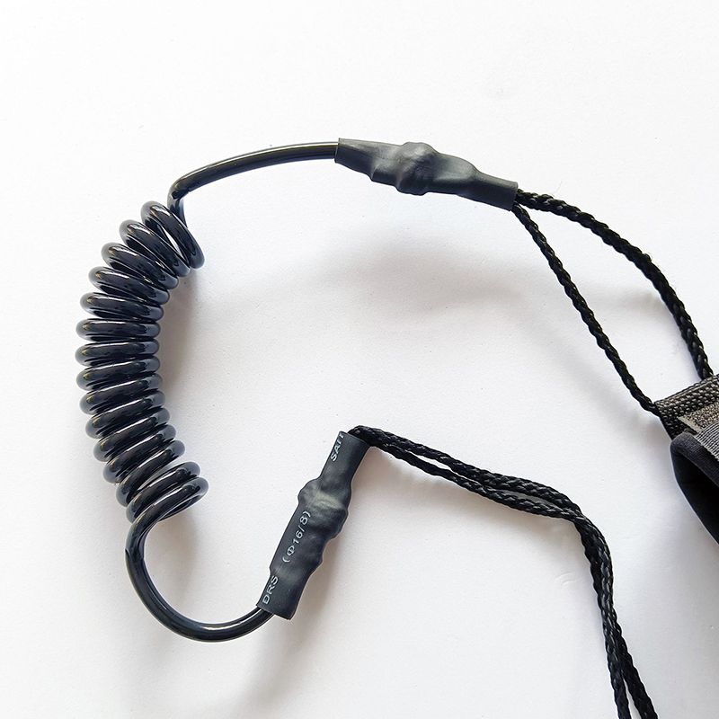 Surfboard Leash - حبل مزدوج الطبقات للركبة/القدم للوح ركوب
