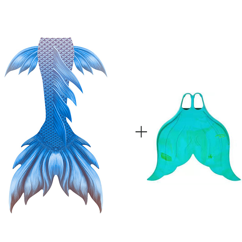 تصميم جديد لون أزرق جلود ذيل ح - مراجعة Swim Fins وسعره