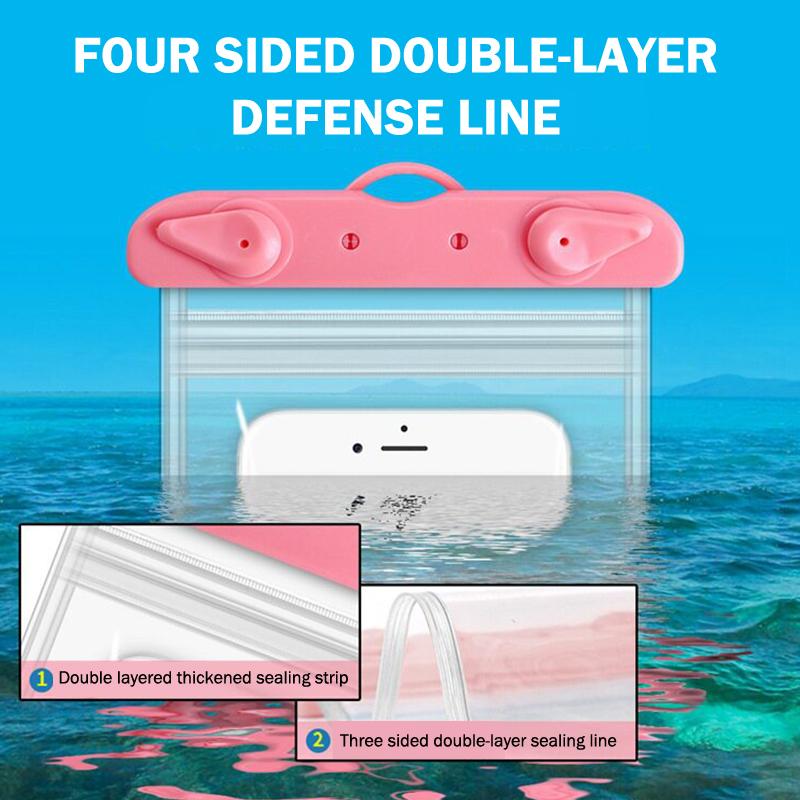 【F】حافظة مقاومة للماء بتصميم ش - مراجعة Dry Bag Waterproof وسعره