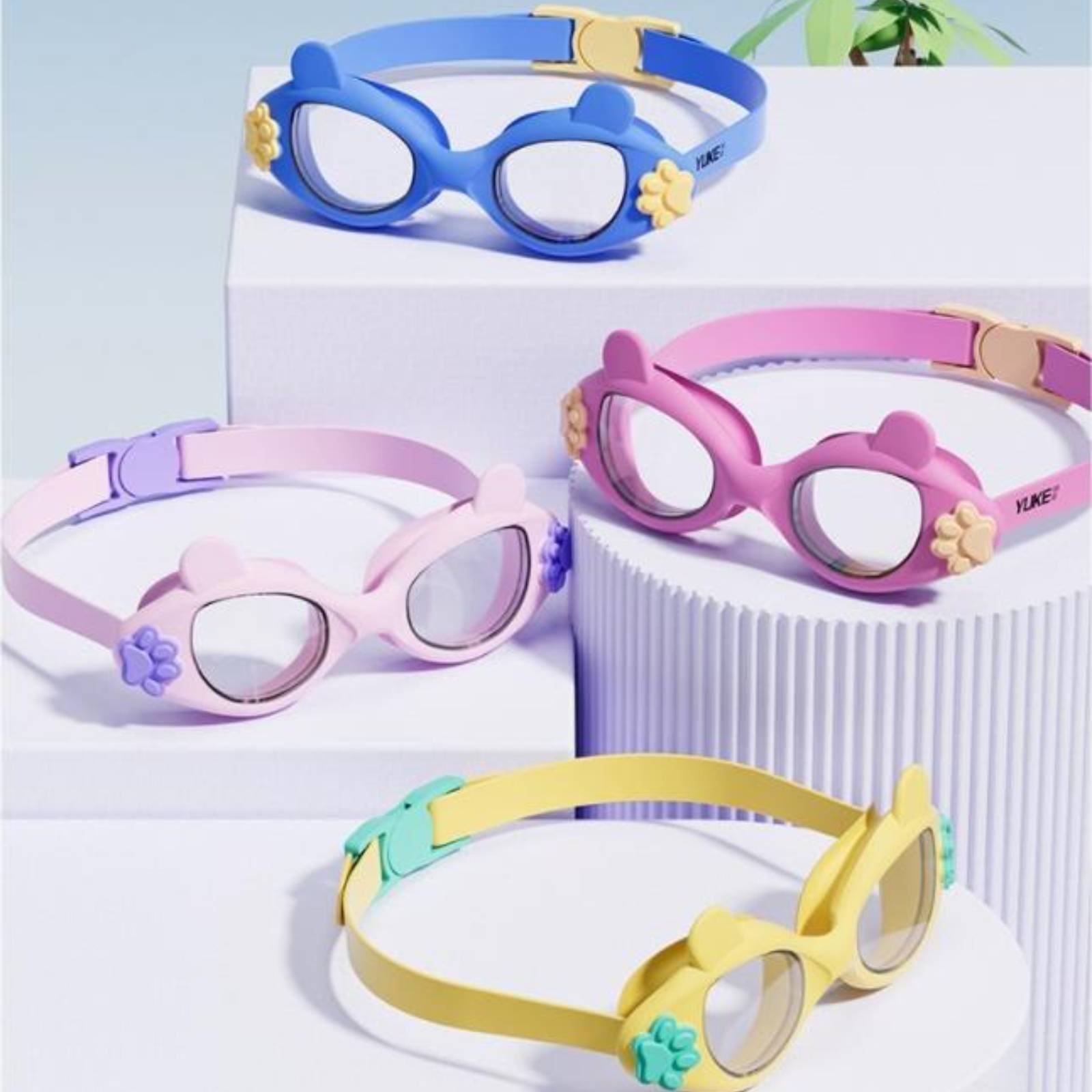 نظارات سباحة للأطفال مريحة، نظ - مراجعة Goggles Swim وسعره