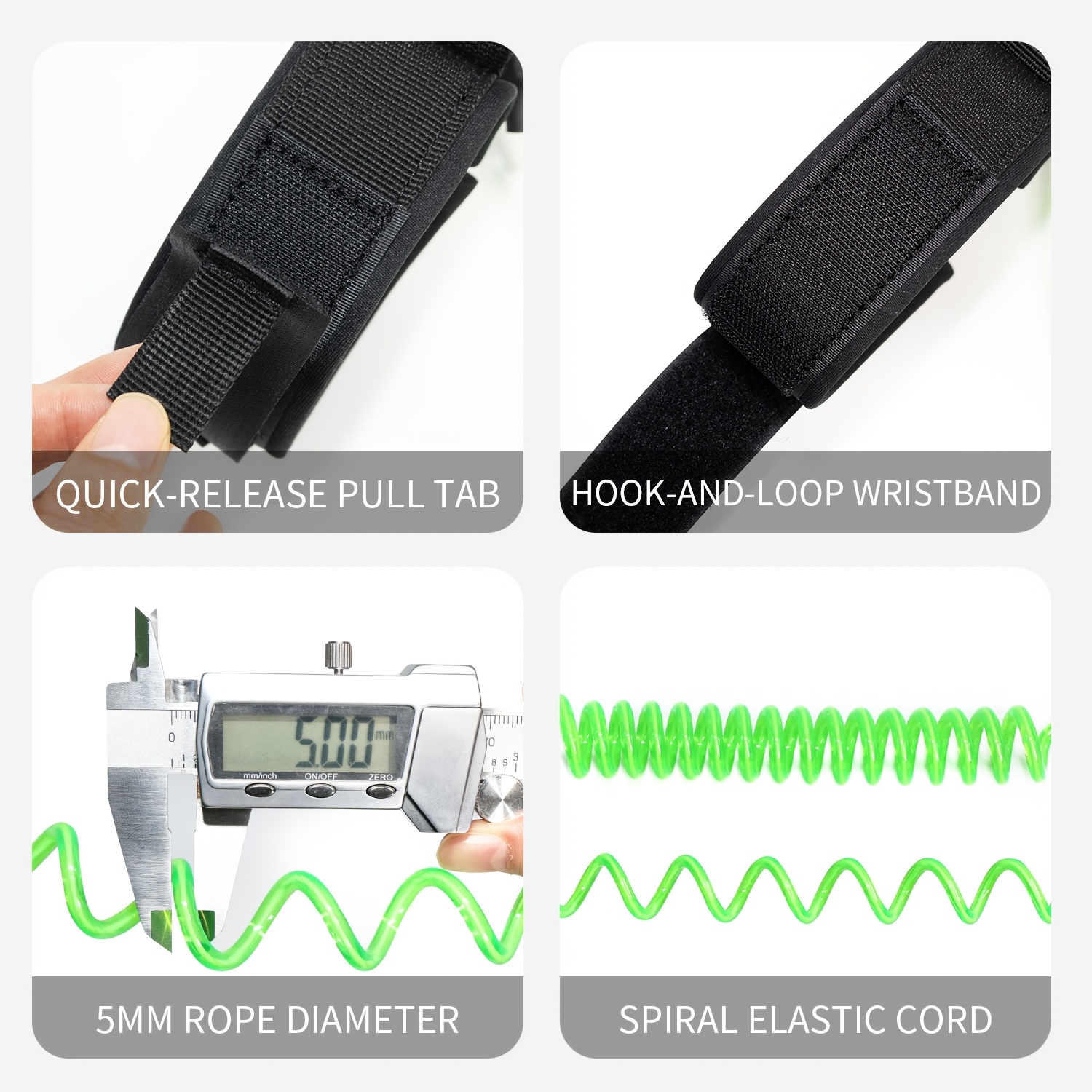 حبل ربط للجسم من KOETSU، حبل ر - مراجعة Surfboard Leash وسعره