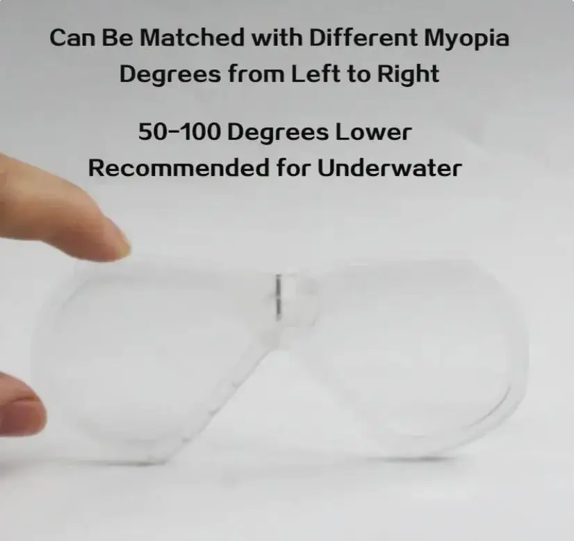 نظارات سباحة لقصر النظر مع أنب - مراجعة Goggles Swim وسعره