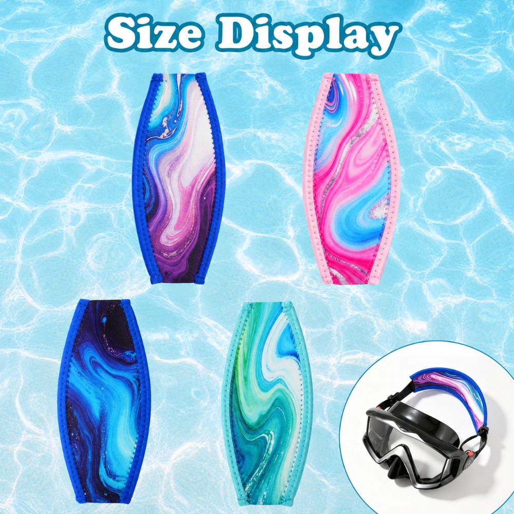 حزام قناع غوص مريح ومقاوم للما - مراجعة Diving Mask وسعره