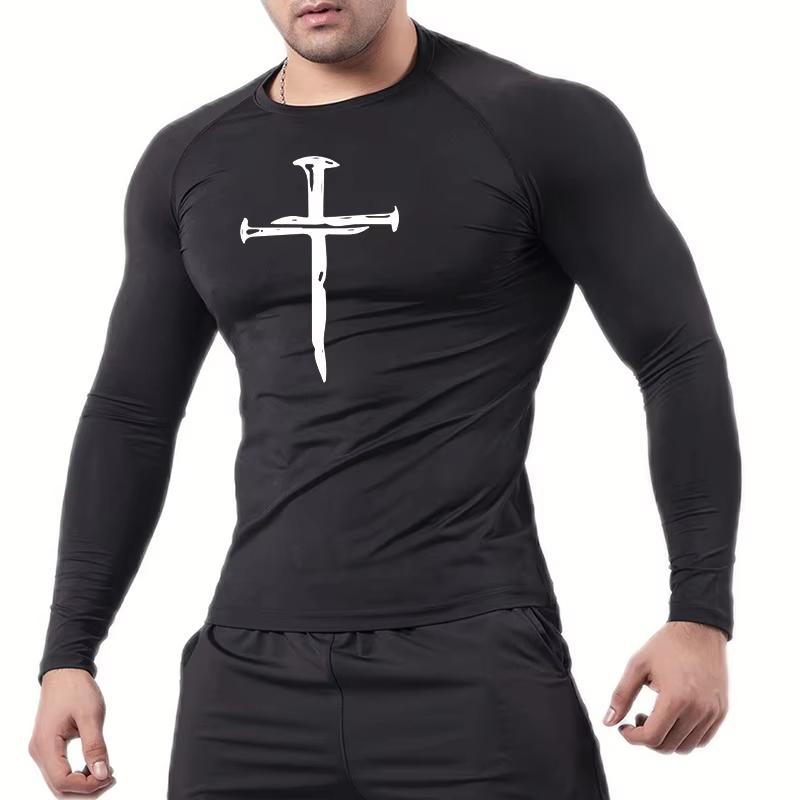 قمصان رياضية مضغوطة للرجال بأك - مراجعة Rash Guard وسعره