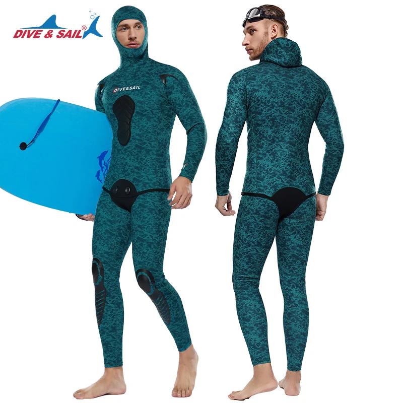 بدلة غطس من النيوبرين بسماكة 5 - مراجعة Wetsuit Men وسعره