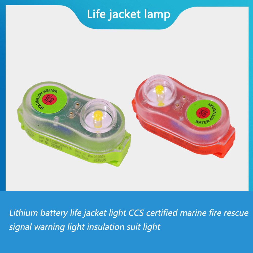 1-10 قطعة LED ليثيوم سترة نجاة - مراجعة Life Jacket وسعره