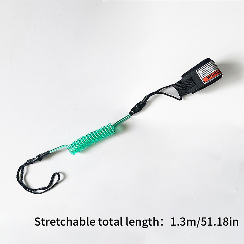 حبل مزدوج الطبقات للركبة/القدم - مراجعة Surfboard Leash وسعره