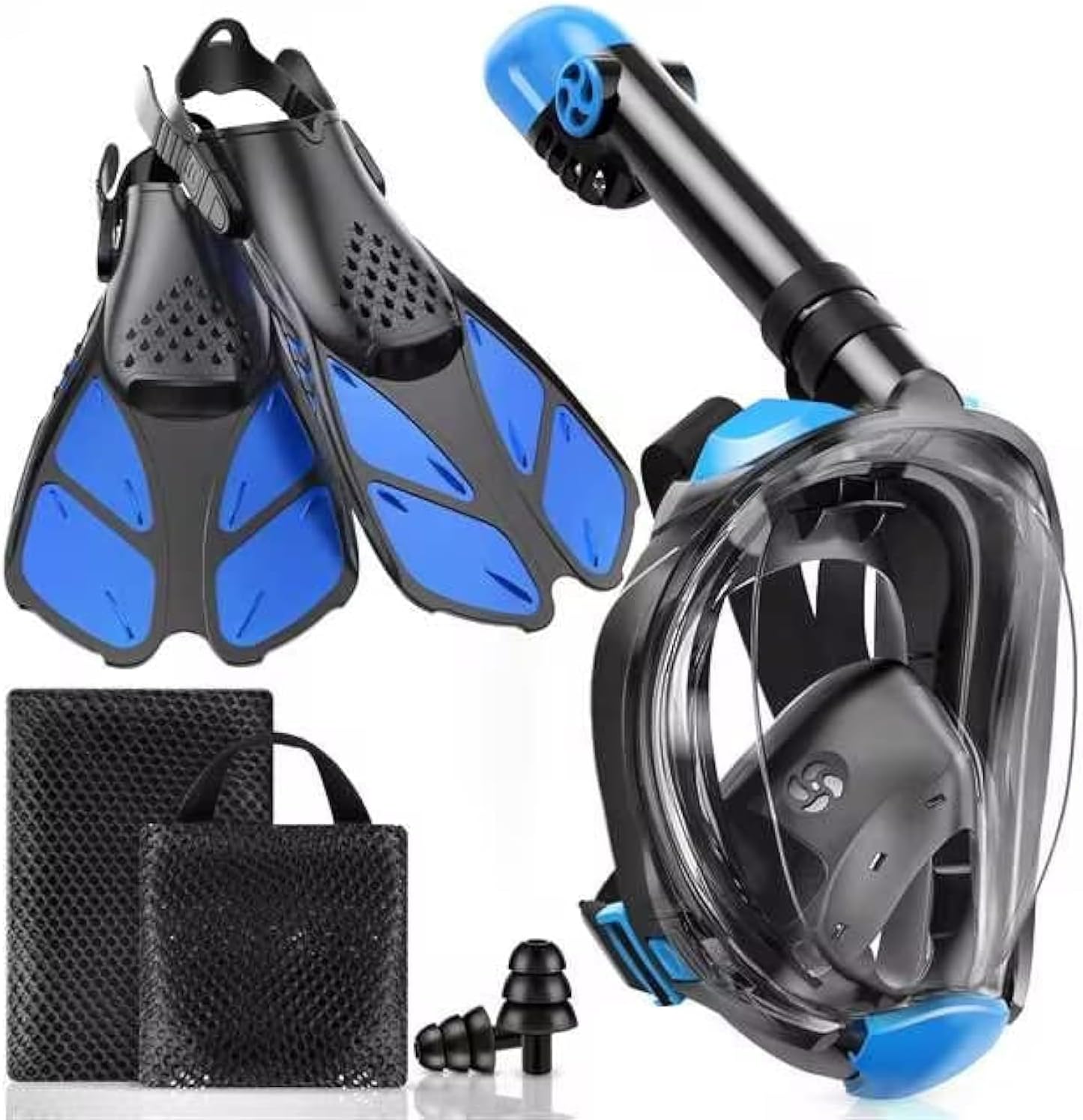 قناع غطس كامل الوجه للبالغين م - مراجعة Snorkel Set وسعره