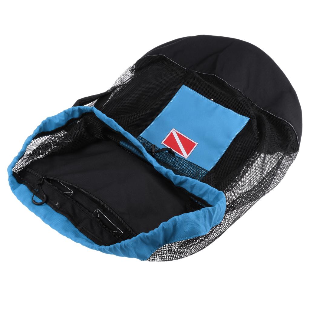 حقيبة ظهر شبكية للغوص سعة 80 ل - مراجعة Snorkeling Gear وسعره
